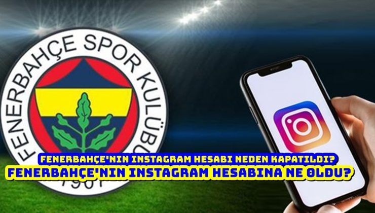 Fenerbahçe’nin Instagram hesabı, profil resminin manipülasyon içermesi ve bot basılması sebebiyle askıya alındı.