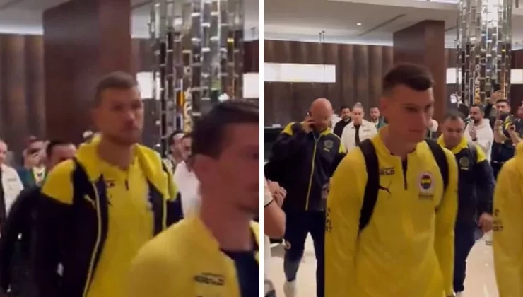 Fenerbahçeli oyuncular otelden alkışlarla ayrılırken, Džeko ve Livaković’in yüzlerindeki ifade her şeyi anlatıyordu