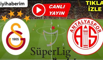 Twitter Galatasaray – Antalyaspor Maçı Taraftarium24 canlı izleme linki
